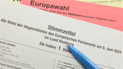 Europawahl Ergebnis F R Hamburg Gr Ne Vor Spd Und Cdu Ndr De