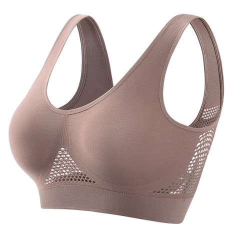 Bras For Women Clearancewomen Seamless Sports Bra Wirefree Yoga Bra With Removable Pads