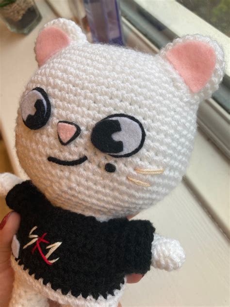 Stray Kids Skzoo Jinirethyunjin Crochet Amigurumi Etsy