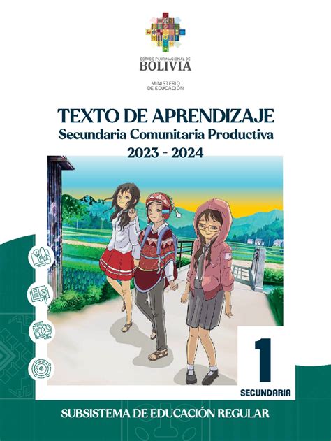 Er Ano De Educacion Secundaria Comunitaria Productiva Ministerio De