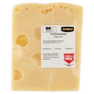 Jumbo Emmentaler Kaas 45 Ca 120 G 120g