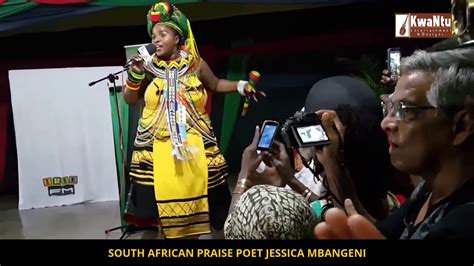 I Am An African Africa Unite Poet Jessica Mbangeni Pt2§ Youtube