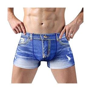 WWricotta Mutande Uomo Boxer Jockstrap Uomo Intimo Perizoma Vita