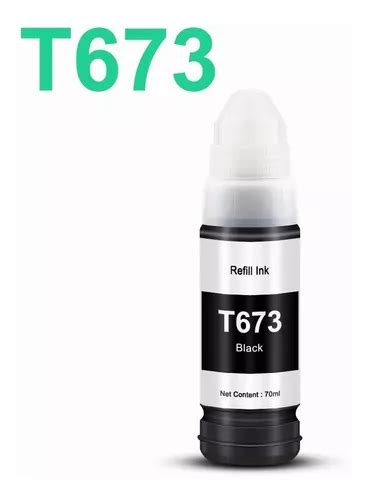 70ml Botella De Tinta Para Epson T673 Recarga De Tinta L800 Meses Sin