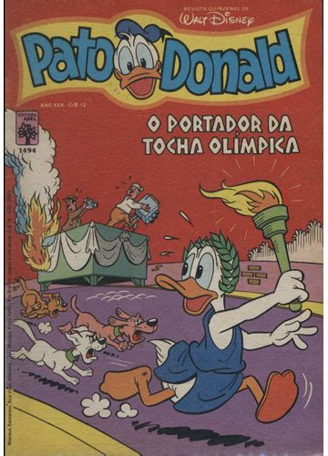 Sebo Do Messias Gibi Pato Donald N O Portador Da Tocha Ol Mpica