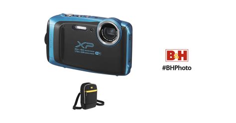 FUJIFILM FinePix XP130 Digital Camera Basic Kit Blue B H