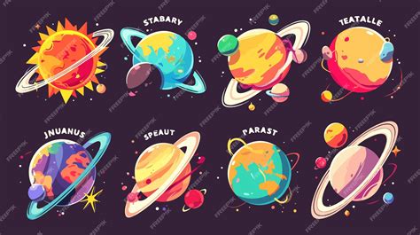 The Planets Of Our Solar System Premium Ai Generated Vector