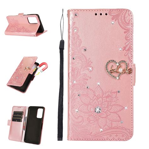 Dteck Bling Diamond Wallet Phone Case For Samsung Galaxy A G