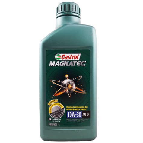 Óleo Lubrificante Do Motor Castrol Magnatec 10w30 Api Sn Semissintético