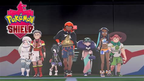 Pokemon Sword And Shield Meeting The Gym Leaders Introduction Pokemon Shield Version Youtube