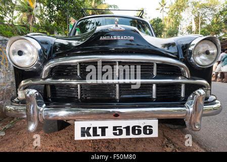 Black Ambassador, Varkala, Kerala, India Stock Photo - Alamy