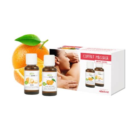 Coffret Massage Aroma Sensuel Direct Nature