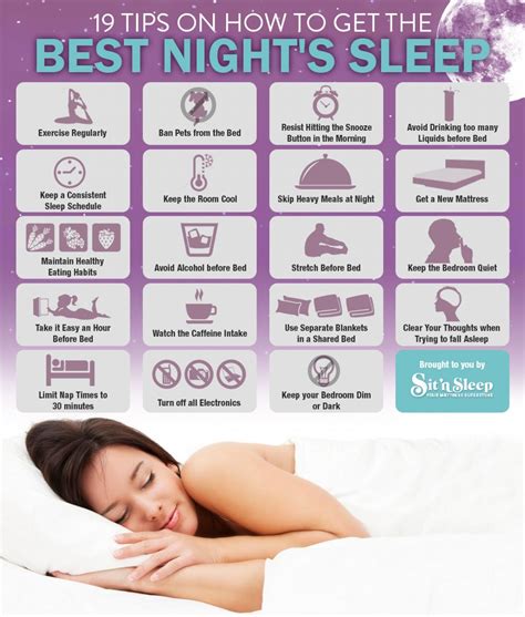 19 Tips On How To Get The Best Nights Sleep Good Night Sleep Sleep