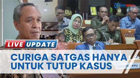 Mahfud MD Bentuk Satgas Transaksi Janggal Rp 349 Triliun Benny K