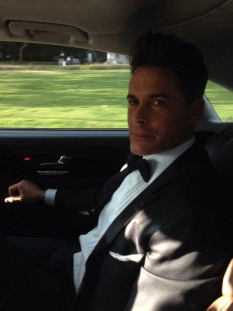 ROB LOWE ("Behind the Candelabra") is in the limo and en route to the ...