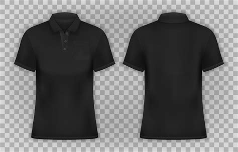 3d Black Polo Shirt Mock Up 20997826 Vector Art At Vecteezy