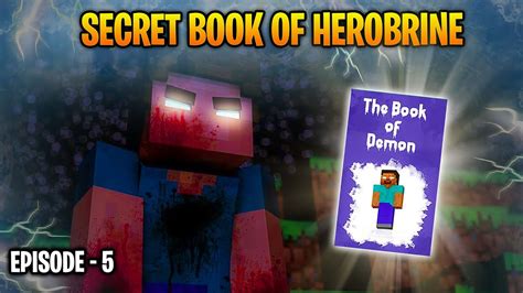 😱 Omg I Found Secret Book Of Herobrine Minecraft Herobrine War