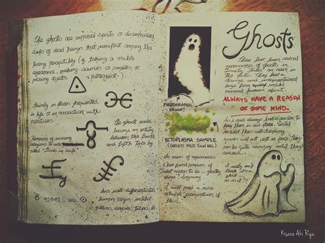 Ghosts Journal 3 Gravity Falls By Kisaraakiryu On Deviantart