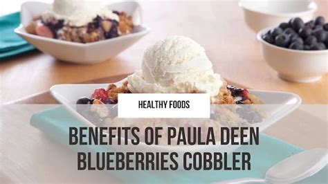 Paula Deen Blueberry Cobbler Recipes