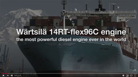 Video The Worlds Most Powerful Diesel Engine 14rt Flex96c Wärtsilä