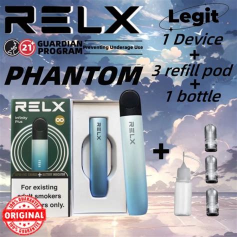 Legit REL X Device5THessential Refillable Empty Pods Relex Infinity