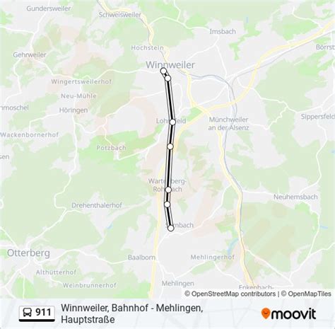 911 Route Schedules Stops Maps Winnweiler Grundschule Updated