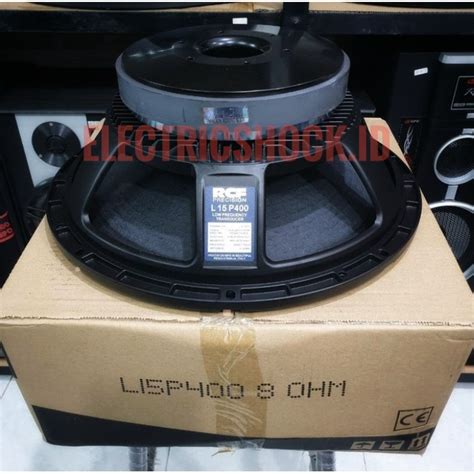 SPEAKER KOMPONEN RCF L15P400 L15 P400 15 Inci Mid Low Sub Grade A