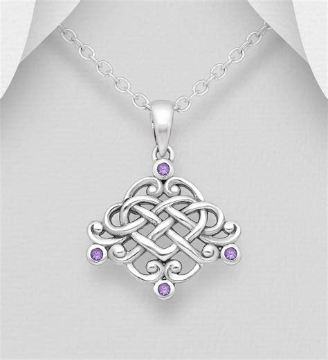 Celtic Knot Necklace, Love Knot Jewelry, Celtic Jewelry, Scotland ...