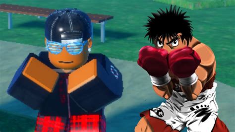 New Roblox Boxing Game Hajime No Ippo Youtube