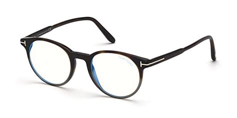 Tom Ford Ft5695 B Blue Light Block 052 Glasses Dark Havana Visiondirect Australia