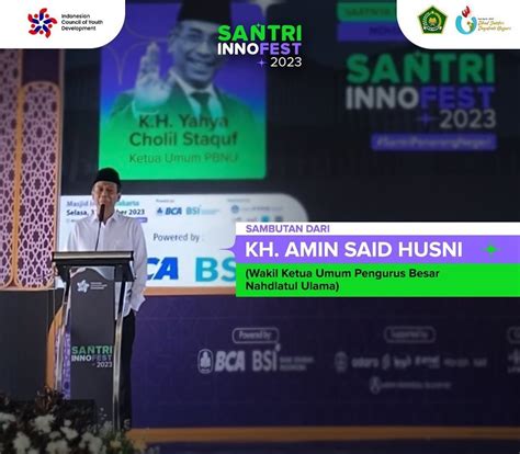 Dimeriahkan Ribuan Peserta Santri Innofest Jadi Pamungkas Hari Santri