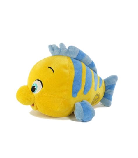 Peluche Doudou Poisson Jaune Bleu Cm Disney Store La Petite Sir Ne