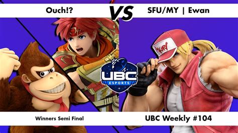 UBC Weekly 104 Winners Quarter Final Ouch Roy Donkey Kong Vs