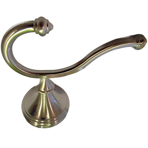 Franklin Brass Jamestown Single Robe Hook In Satin Nickel 9002sn The Home Depot