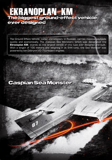 Caspian Sea Monster