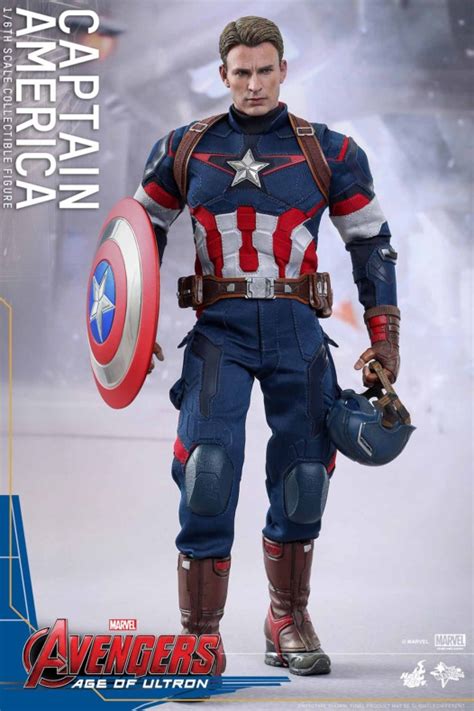 Hot Toys muestra su figura del Capitán América para Vengadores La era de Ultrón