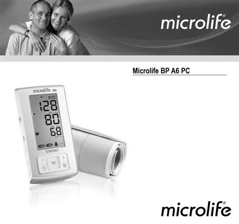 Microlife Bp A Pc Automatic Blood Pressure Monitor Instruction Manual