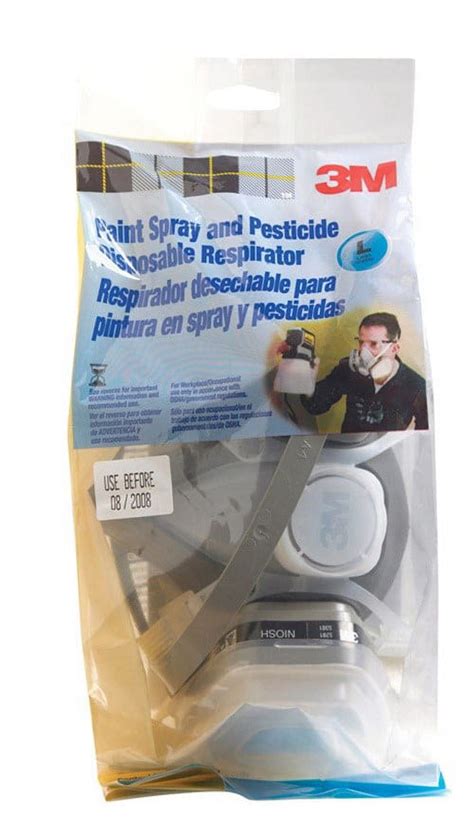 3M Disposable Paint Project Respirator OV P95 53P71P1 C Large 1each