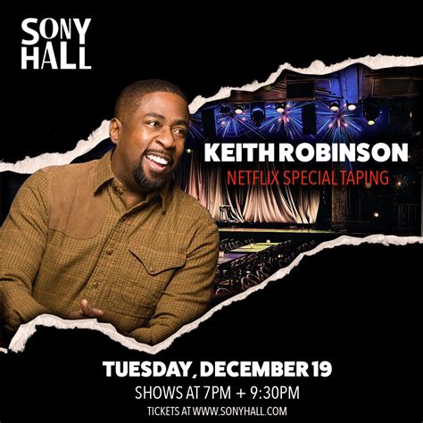 Keith Robinson Comedian