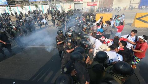 Peaje Puente Piedra Los Rostros De La Protesta Fotos Lima El