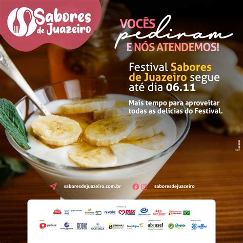 Sucesso Festival Gastron Mico Sabores De Juazeiro Prorrogado At O