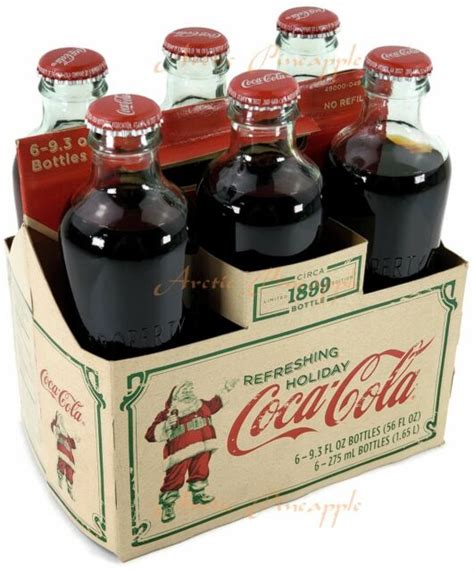 Coca Cola Circa Limited Edition Christmas Pack Oz Bottles