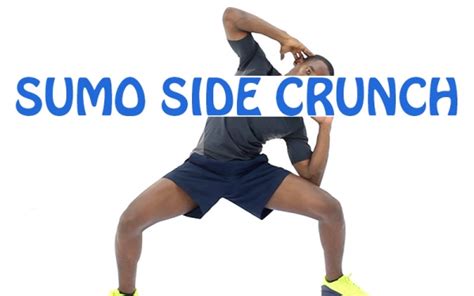 How To Do Sumo Side Crunch Exercise Properly Archives Flab Fix