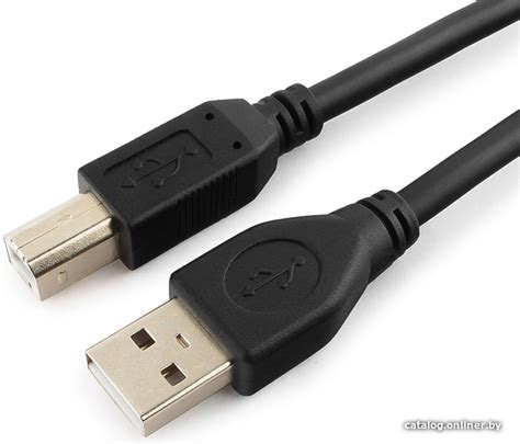 USBTOP USB Type-A - USB Type-B (3 м, черный) кабель купить в Минске