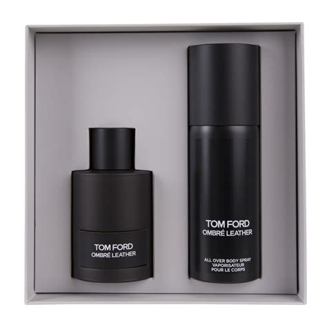 Tom Ford Ombre Leather Set Edp Ml All Over Body Spray Ml