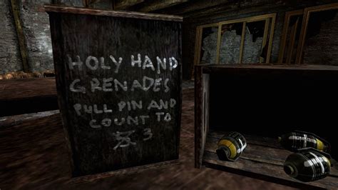 The Holy Hand Grenades In Fallout New Vegas Youtube