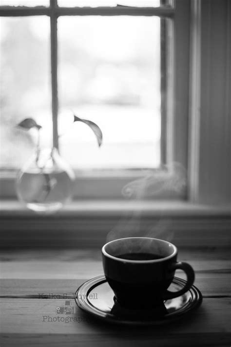 Coffee Cup On Wooden Table