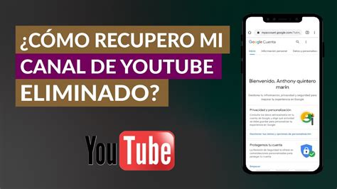 Cómo Recupero Mi Canal De Youtube Eliminado Rápido Y Fácil Youtube