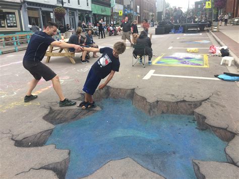 Sackville Street Chalk Arts Festival Town Of Sackville