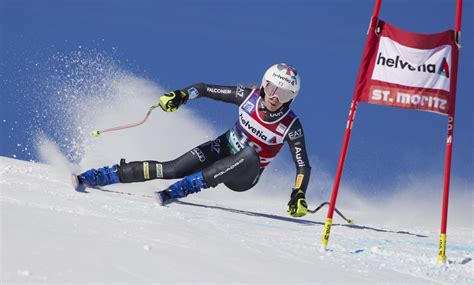 Sci Alpino Femminile Coppa Del Mondo Marta Bassino Al Via Del Gigante